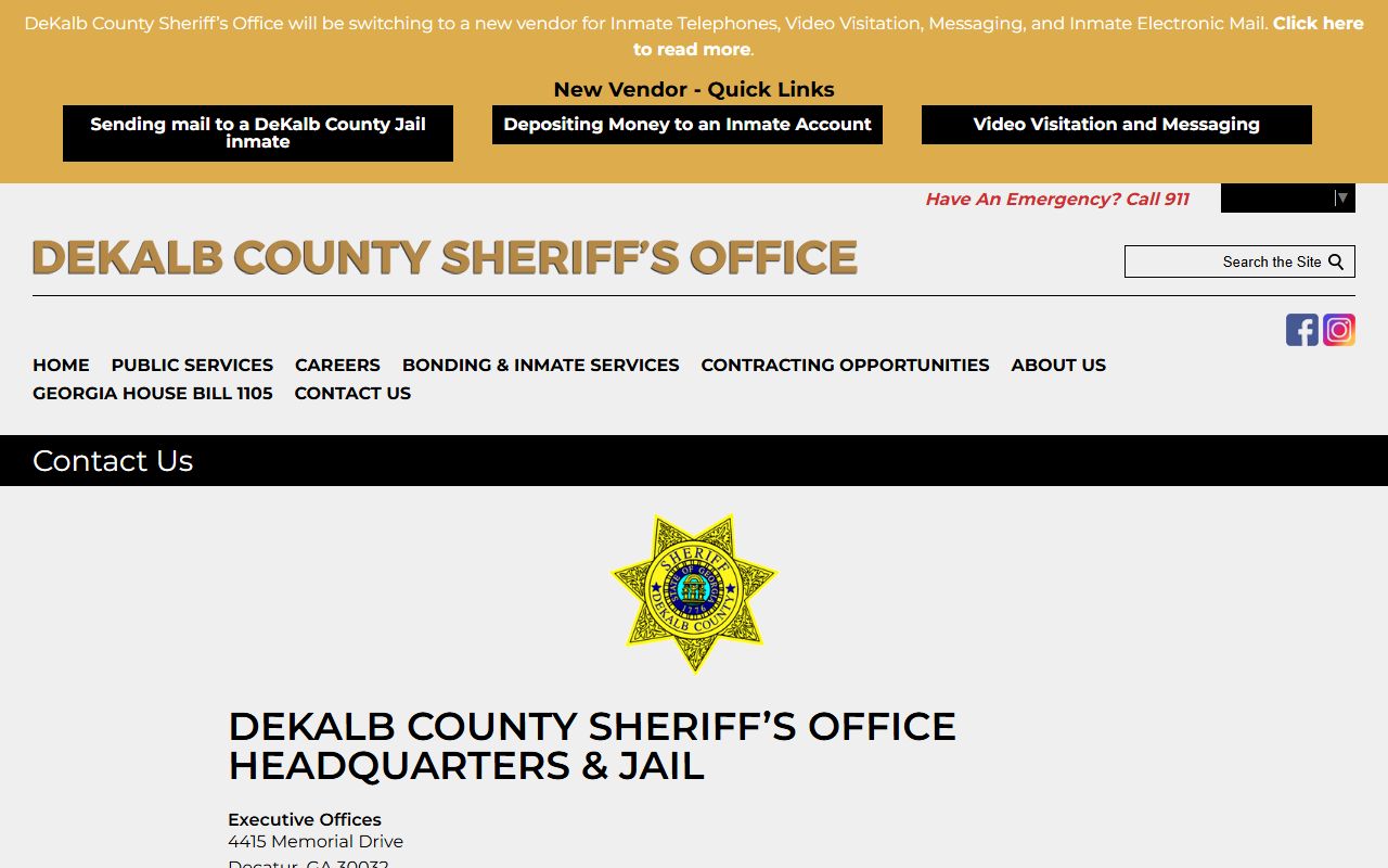 Dekalb County sex offenders source image for DEKALB County - Contact Page
