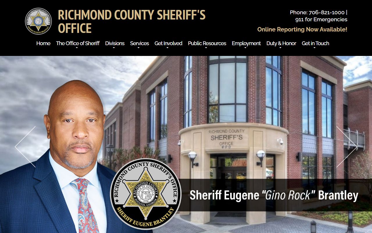 Augusta sex offenders source image for RICHMOND County - Sheriff's Office Homepage